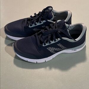 Navy and Blue Athletic Sneakers